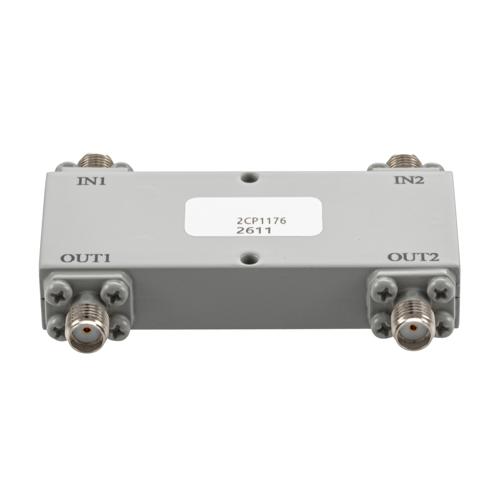 SMA 90 Degree Hybrid Coupler From 1.4 GHz to 6 GHz Rated to 50 Watts FMCP1176