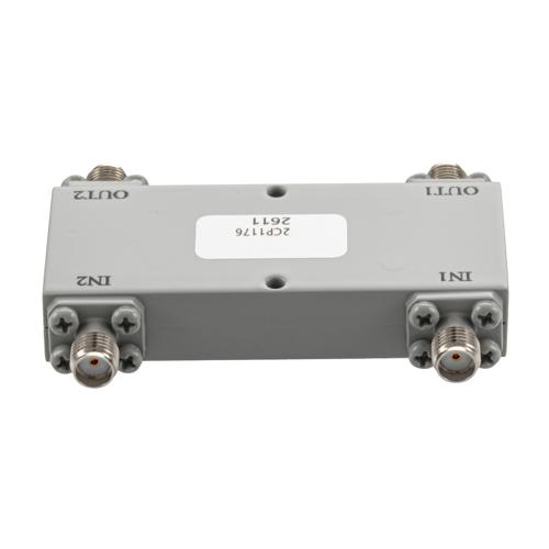 SMA 90 Degree Hybrid Coupler From 1.4 GHz to 6 GHz Rated to 50 Watts FMCP1176