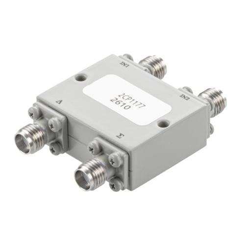 SMA 180 Degree Hybrid Coupler from 9 GHz to 20 GHz Rated to 20 Watts FMCP1177