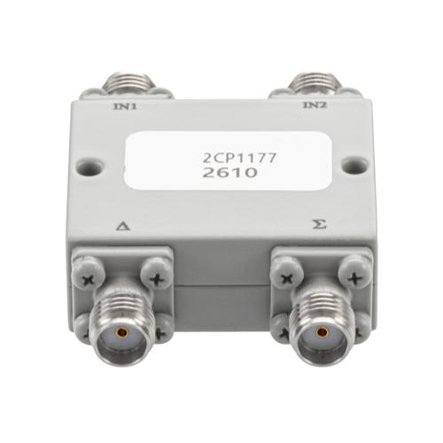 SMA 180 Degree Hybrid Coupler from 9 GHz to 20 GHz Rated to 20 Watts FMCP1177