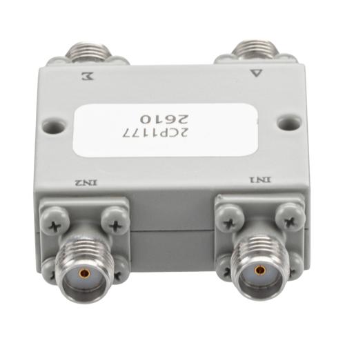 SMA 180 Degree Hybrid Coupler from 9 GHz to 20 GHz Rated to 20 Watts FMCP1177