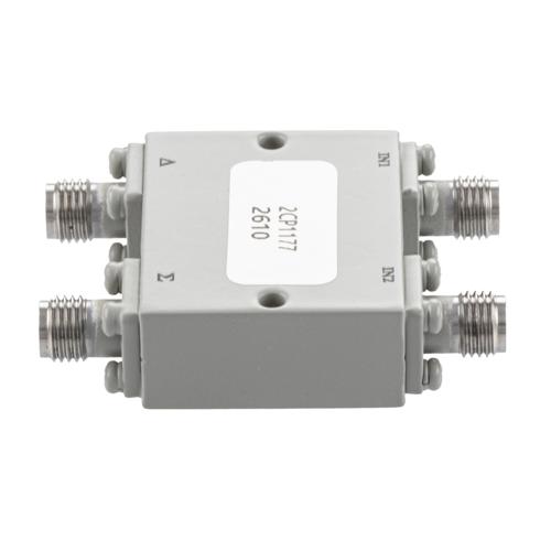 SMA 180 Degree Hybrid Coupler from 9 GHz to 20 GHz Rated to 20 Watts FMCP1177