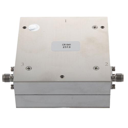 Circulator SMA Female with 17 dB Isolation from 1 to 2 GHz Rated to 50 Watts FMCR1041