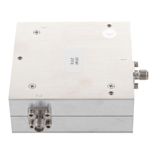 Circulator SMA Female with 17 dB Isolation from 1 to 2 GHz Rated to 50 Watts FMCR1041