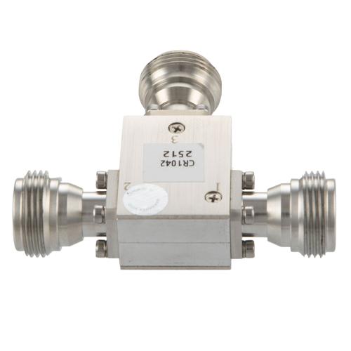 Circulator N Female with 18 dB Isolation from 4 to 8 GHz Rated to 80 Watts FMCR1042