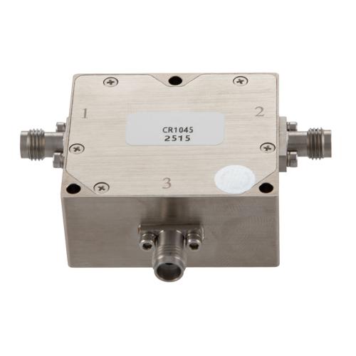Circulator 2.4mm Female with 12 dB Isolation from 40 to 45 GHz Rated to 20 Watts FMCR1045