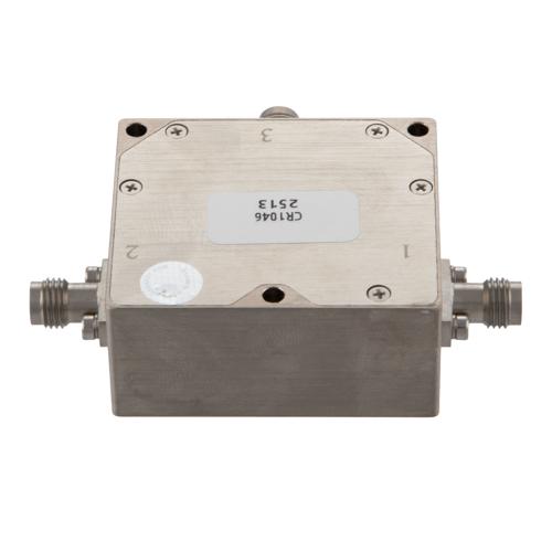 Circulator 2.4mm Female with 12 dB Isolation from 45 to 50 GHz Rated to 20 Watts FMCR1046