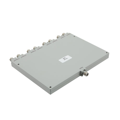 8 Way Power Divider SMA Connectors From 2 GHz to 26.5 GHz Rated at 20 Watts FMDV1186