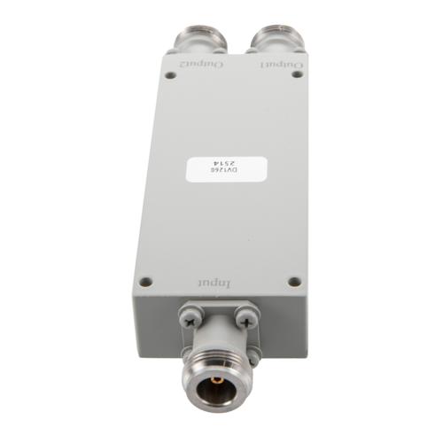2 Way Power Divider N Interface from 1 GHz to 18 GHz Rated at 30 Watts FMDV1260