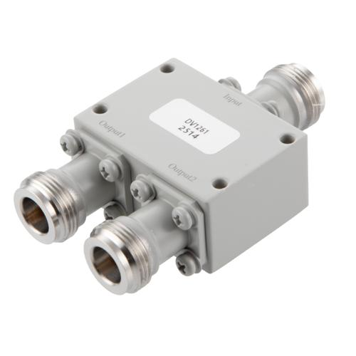 2 Way Power Divider N Interface from 7 GHz to 8.5 GHz Rated at 30 Watts FMDV1261