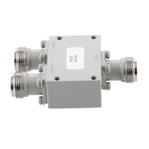 2 Way Power Divider N Interface from 7 GHz to 8.5 GHz Rated at 30 Watts FMDV1261