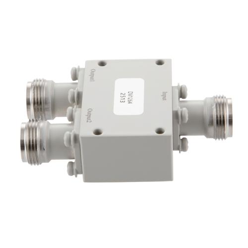 2 Way Power Divider N Interface from 6 GHz to 18 GHz Rated at 30 Watts FMDV1264