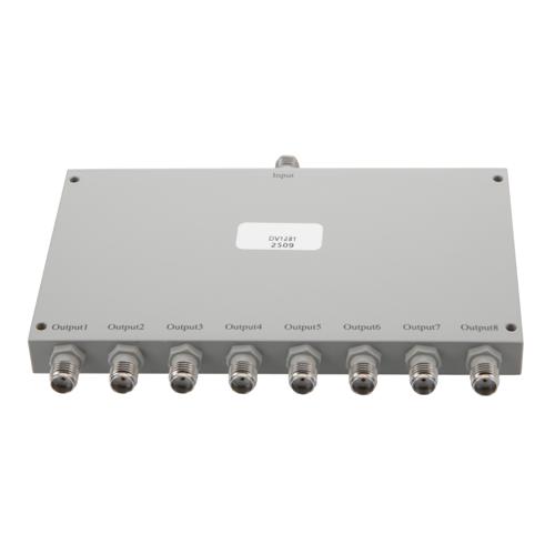 8 Way Power Divider SMA Interface from 2 GHz to 8 GHz Rated at 30 Watts FMDV1281