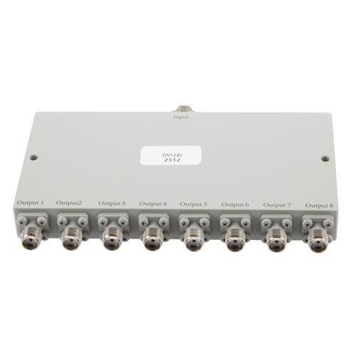 8 Way Power Divider SMA Interface from 7 GHz to 12.4 GHz Rated at 30 Watts FMDV1282
