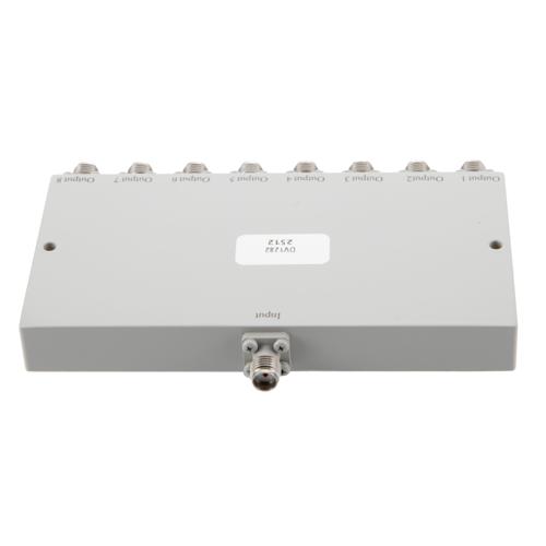 8 Way Power Divider SMA Interface from 7 GHz to 12.4 GHz Rated at 30 Watts FMDV1282