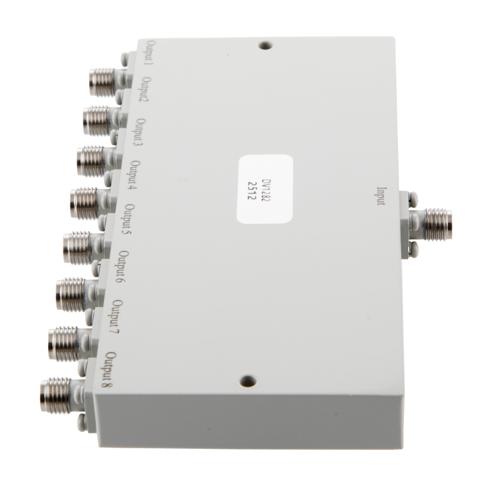 8 Way Power Divider SMA Interface from 7 GHz to 12.4 GHz Rated at 30 Watts FMDV1282