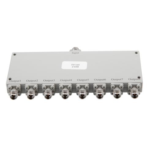 8 Way Power Divider 2.92mm Interface from 6 GHz to 43.5 GHz Rated at 20 Watts FMDV1284
