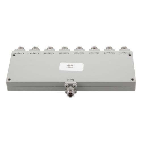 8 Way Power Divider 2.92mm Interface from 6 GHz to 43.5 GHz Rated at 20 Watts FMDV1284