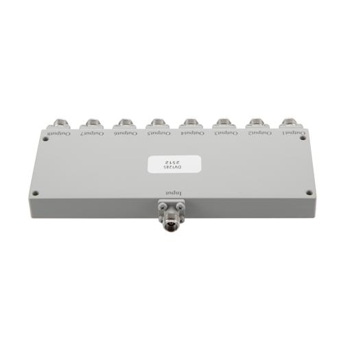 8 Way Power Divider 2.92mm Interface from 26 GHz to 40 GHz Rated at 10 Watts FMDV1285