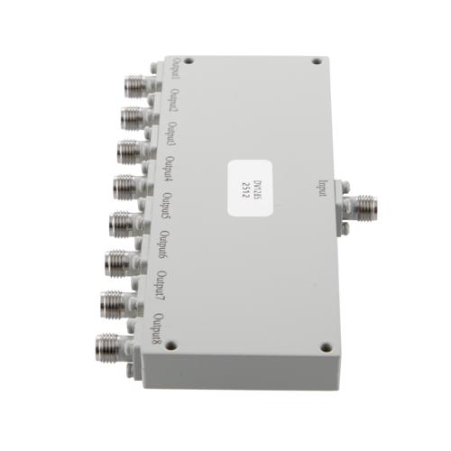8 Way Power Divider 2.92mm Interface from 26 GHz to 40 GHz Rated at 10 Watts FMDV1285