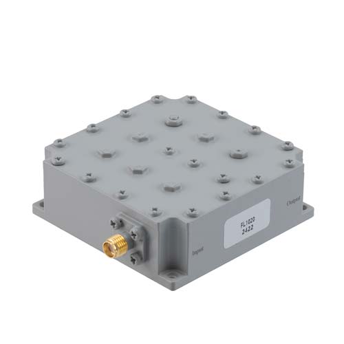 Bandpass Cavity Filter Operating from 2.4 GHz to 2.484 GHz with a 165 MHz Passband Bandwidth with SMA Female Connectors FMFL1020