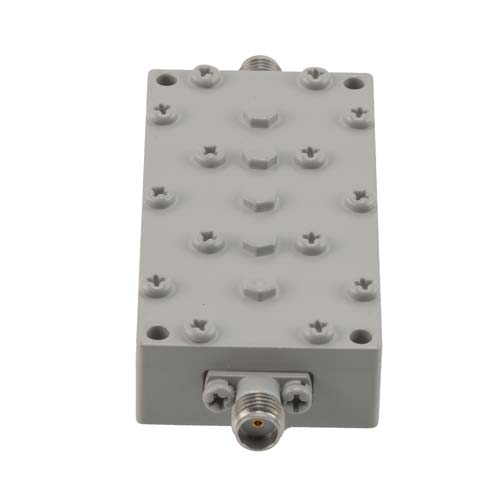 Bandpass Cavity Filter Operating at 4 GHz with a 25 MHz Passband Bandwidth with SMA Female Connectors FMFL1021