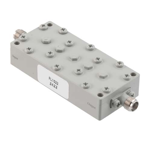 Bandpass Cavity Filter Operating at 5 GHz with a 40 MHz Passband Bandwidth with SMA Female Connectors FMFL1022