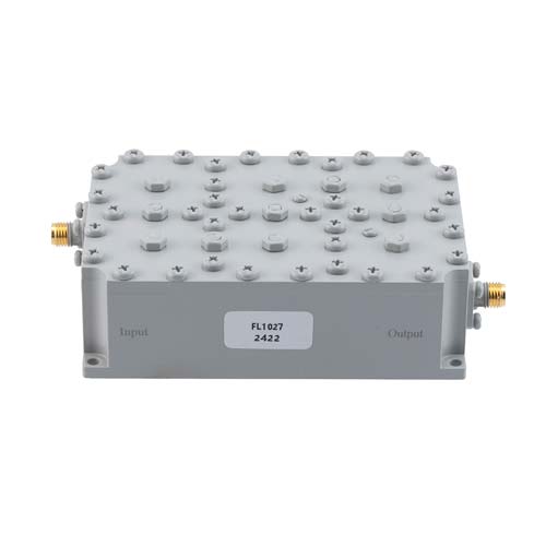 Bandpass Cavity Filter Operating from 1.88 GHz to 1.92 GHz with a 55 MHz Passband Bandwidth with SMA Female Connectors FMFL1027