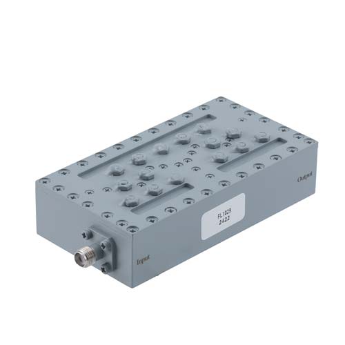 Bandpass Cavity Filter Operating from 2.5 GHz to 2.7 GHz with a 235 MHz Passband Bandwidth with SMA Female Connectors FMFL1029