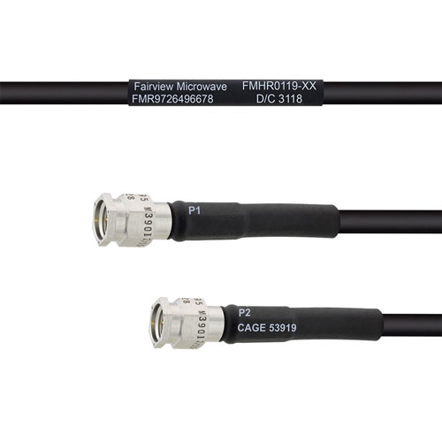 SMA Male to SMA Male MIL-DTL-17 Cable M17/183-00001 Coax in 200 cm FMHR0119-200CM