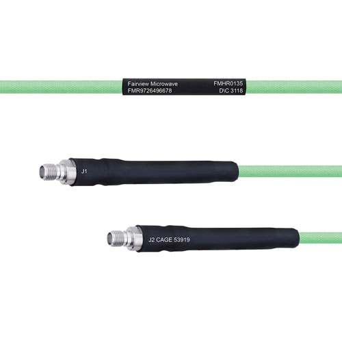 Temperature Conditioned Low Loss SMA Female to SMA Female Cable LL142 Coax FMHR0135