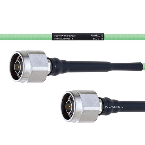 Temperature Conditioned Low Loss N Male to N Male Cable LL160 Coax FMHR0219