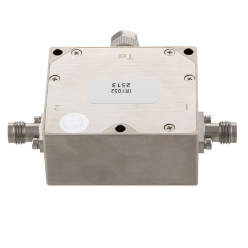 Isolator 2.4mm Female with 12 dB Isolation from 45 to 50 GHz Rated to 20 Watts FMIR1052