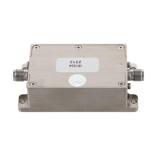 Isolator SMA Female with 20 dB Isolation from 6 to 18 GHz Rated to 10 Watts FMIR1054