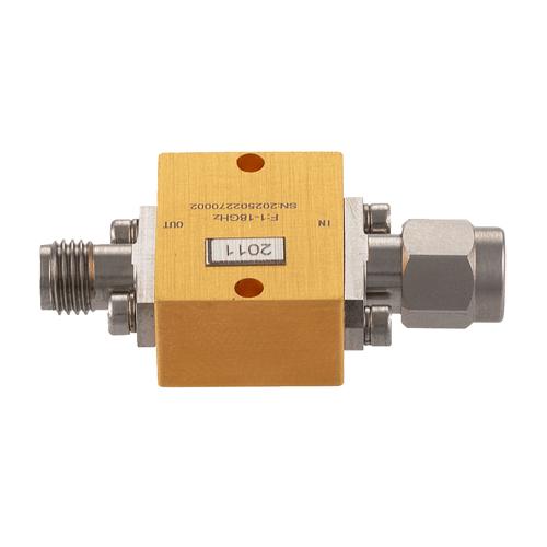 SMA High Power Limiter, 1 GHz to 18 GHz, 20W Peak Power, 19 dBm Flat Leakage FMLM2011