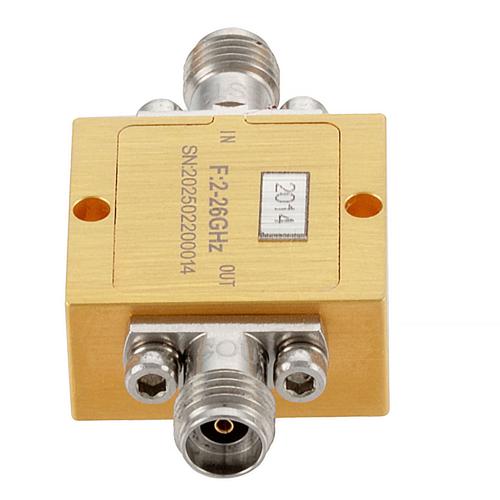 2.92mm High Power Limiter, 2 GHz to 26 GHz, 10W Peak Power, 18 dBm Flat Leakage FMLM2014