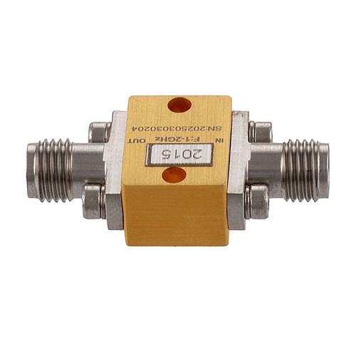 SMA High Power Limiter, 1 GHz to 2 GHz, 20W Peak Power, 19 dBm Flat Leakage FMLM2015