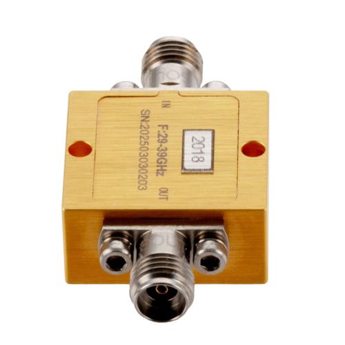 2.92mm High Power Limiter, 29 GHz to 39 GHz, 10W Peak Power, 20 dBm Flat Leakage FMLM2018