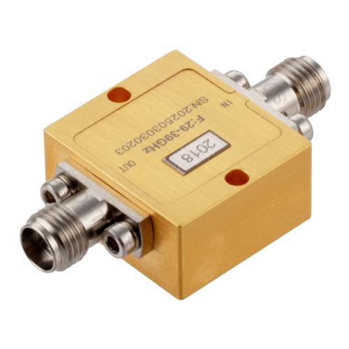 2.92mm High Power Limiter, 29 GHz to 39 GHz, 10W Peak Power, 20 dBm Flat Leakage FMLM2018