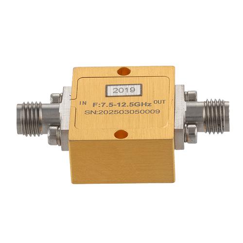 SMA High Power Limiter, 7.5 GHz to 12.5 GHz, 50W Peak Power, 18 dBm Flat Leakage FMLM2019