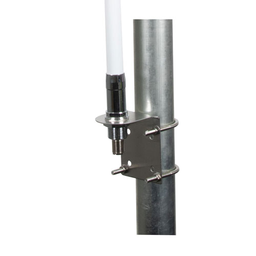 156 to 163 MHz, Omni Marine Antenna, 3.5 dBi, UHF Female (SO239) Connector, White, Fiberglass Radome, Vertical Polarization FMMAROM1001