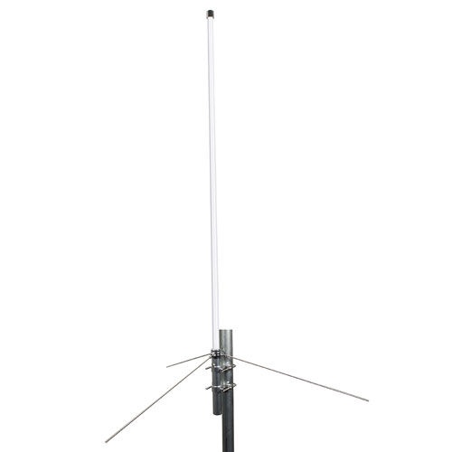 156 to 163 MHz, Omni Marine Antenna, 3 dBi, UHF Female (SO239) Connector, White, Fiberglass Radome, Vertical Polarization FMMAROM1002