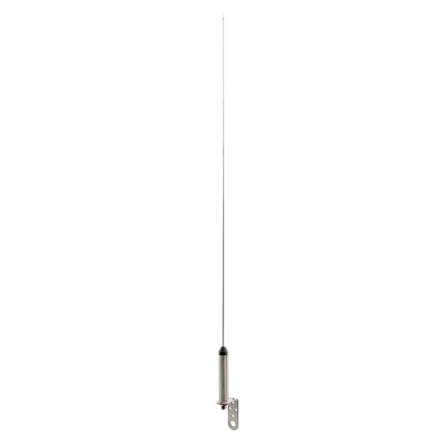 156 to 163 MHz, Omni Marine Antenna, 3.5 dBi, UHF Female (SO239) Connector, White, Stainless Steel Radome, Vertical Polarization FMMAROM1009