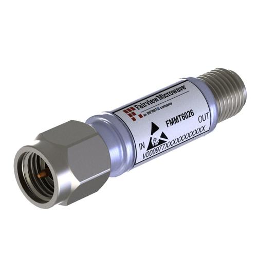 2.92mm Tunnel Diode Zero Bias Detector, 500 MHz to 18 GHz, +17 dBm Max Pin, Positive Video Out, 5 nsec Pulse Risetime, MIL-STD-202, Radial FMMT6026