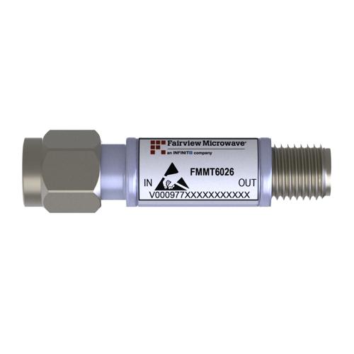 2.92mm Tunnel Diode Zero Bias Detector, 500 MHz to 18 GHz, +17 dBm Max Pin, Positive Video Out, 5 nsec Pulse Risetime, MIL-STD-202, Radial FMMT6026