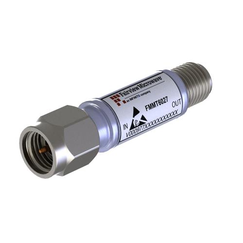 2.92mm Tunnel Diode Zero Bias Detector, 500 MHz to 18 GHz, +17 dBm Max Pin, Negative Video Out, 5 nsec Pulse Risetime, MIL-STD-202, Radial FMMT6027