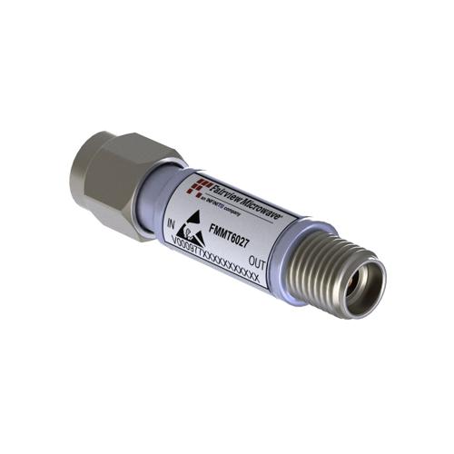 2.92mm Tunnel Diode Zero Bias Detector, 500 MHz to 18 GHz, +17 dBm Max Pin, Negative Video Out, 5 nsec Pulse Risetime, MIL-STD-202, Radial FMMT6027