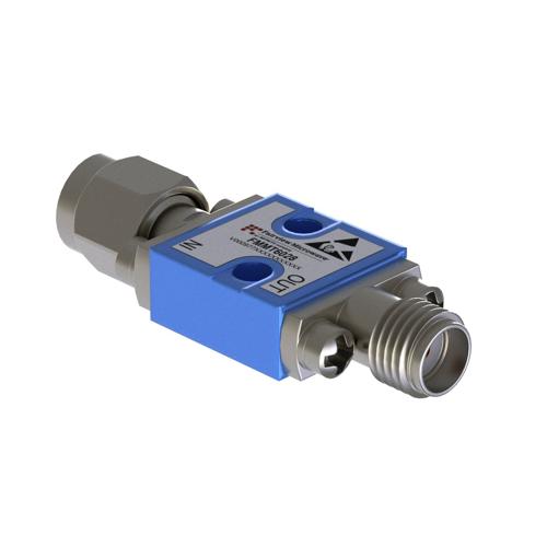 SMA Tunnel Diode Zero Bias Detector, 500 MHz to 18 GHz, +17 dBm Max Pin, Positive Video Out, 5 nsec Pulse Risetime, MIL-STD-202, Square FMMT6028