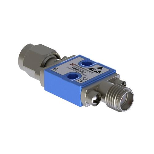 SMA Tunnel Diode Zero Bias Detector, 500 MHz to 18 GHz, +17 dBm Max Pin, Negative Video Out, 5 nsec Pulse Risetime, MIL-STD-202, Square FMMT6029
