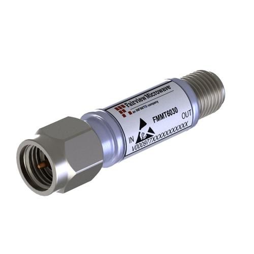 2.92mm Schottky Diode Zero Bias Detector, 500 MHz to 18 GHz, +20 dBm Max Pin, Positive Video Out, MIL-STD-202, Radial FMMT6030
